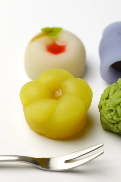 Traditional Japanese sweets　 — Stock Photo, Image